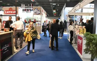 WorldFood Istanbul exhibition showcasing food and beverage products