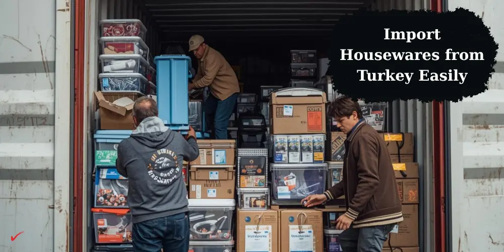 "Hiring a sourcing agent in Turkey to import housewares like kitchenware, home décor, and glass or plastic items efficiently."
