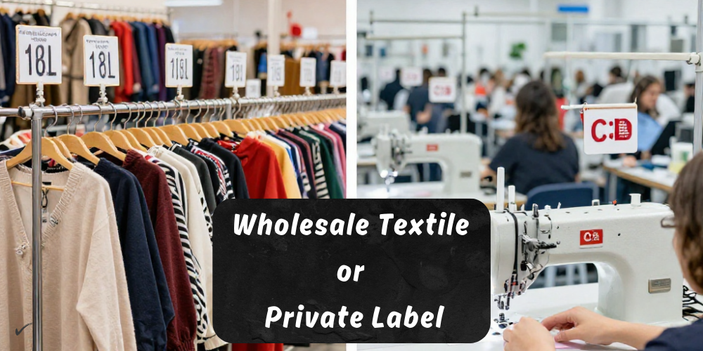 wholesale textile or private label